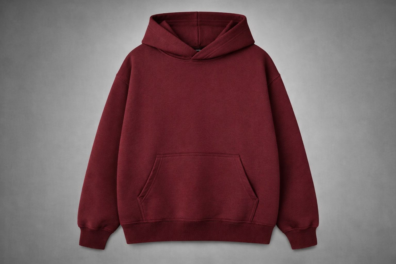 burgandy hoodie