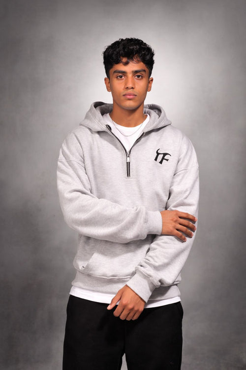 half zipper hoodie